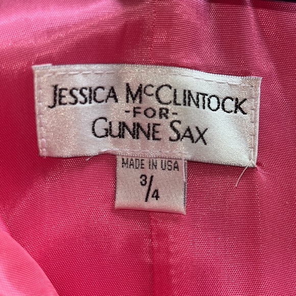 Vtg 90s Rare GUNNE SAX by Jessica McClintock
Statement Satin Corset Prom Dress - Picture 10 of 15